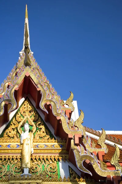 Thai Tempio Buddista Situato Malesia — Foto Stock