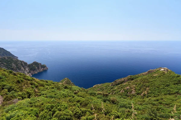 Vista Desde Parque Natural Portofino Con Cala Dell Oro Bay — Foto de Stock
