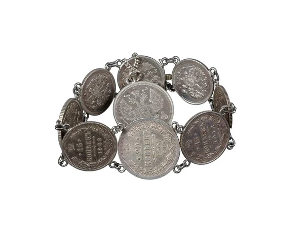 Браслет Давньоруського Монети — стокове фото