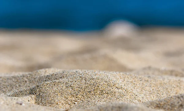 Крупним Планом Якийсь Пісок Березі — стокове фото