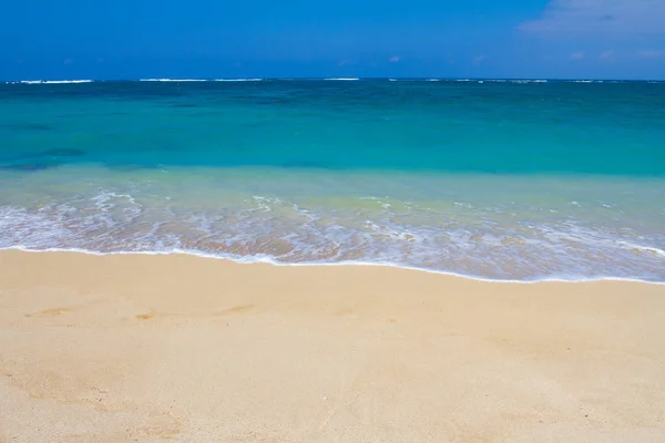 Vackra Tropiska Blå Grönt Vatten Och Vit Sandstrand Norra Stranden — Stockfoto