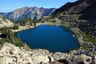 Jewel Lake, Lone Peak Wilderness, Utah clipart