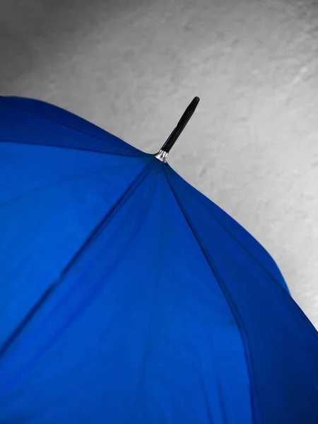 Color Foto Van Close Van Blue Kleur Umbrella — Stockfoto
