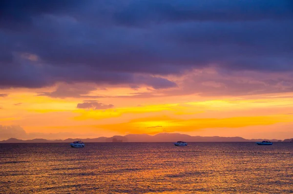 Sunrise Tropikal Deniz — Stok fotoğraf
