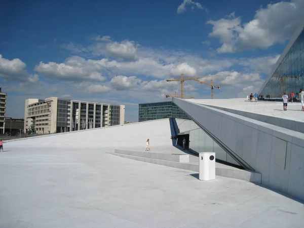 Opera House Oslo Noruega — Foto de Stock