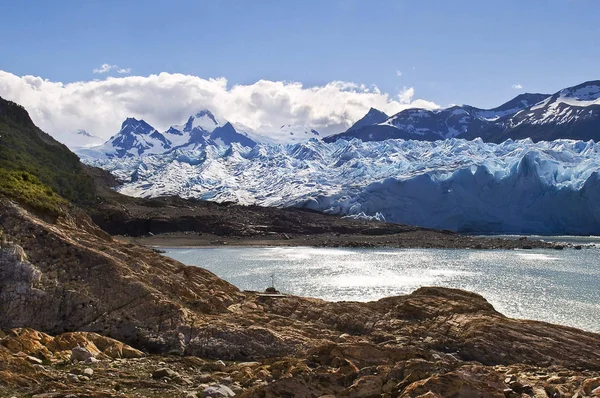 Φωτογραφία Τραβήχτηκε Στο Του Παγετώνα Perito Moreno — Φωτογραφία Αρχείου