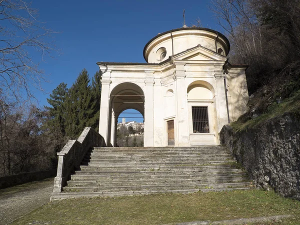 Capilla Montaña Sagrada Varese Patrimonio Humanidad Unesco — Foto de Stock