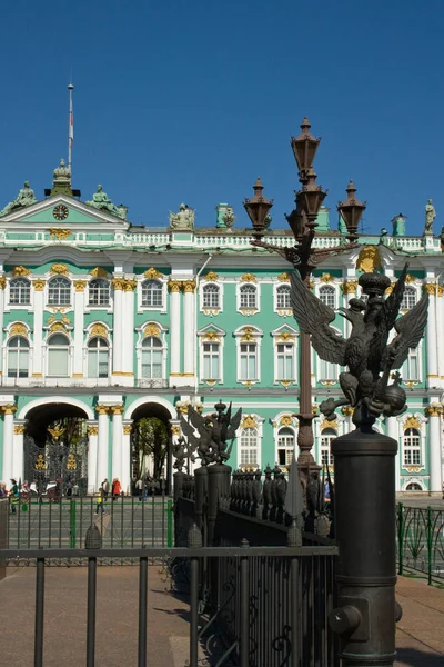 Zimní Palác Nyní Hermitage Muzeum Petrohradu Rusko — Stock fotografie
