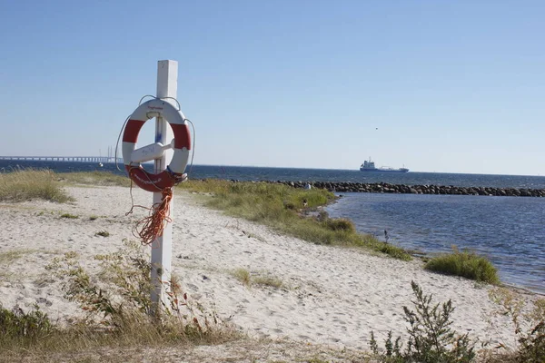 Strand Dragr Danmark Stranden Dagen Tid — Stockfoto
