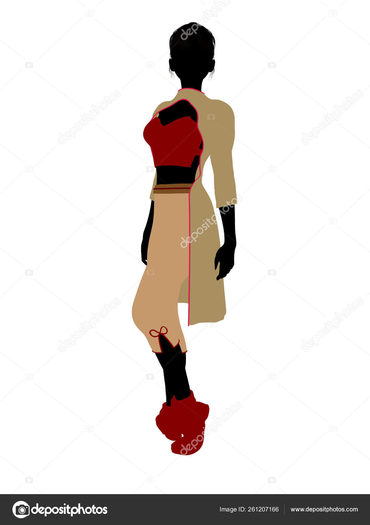 Aladdin Fairytale Illustration Silhouette White Background Stock Photo Image By C Yayimages