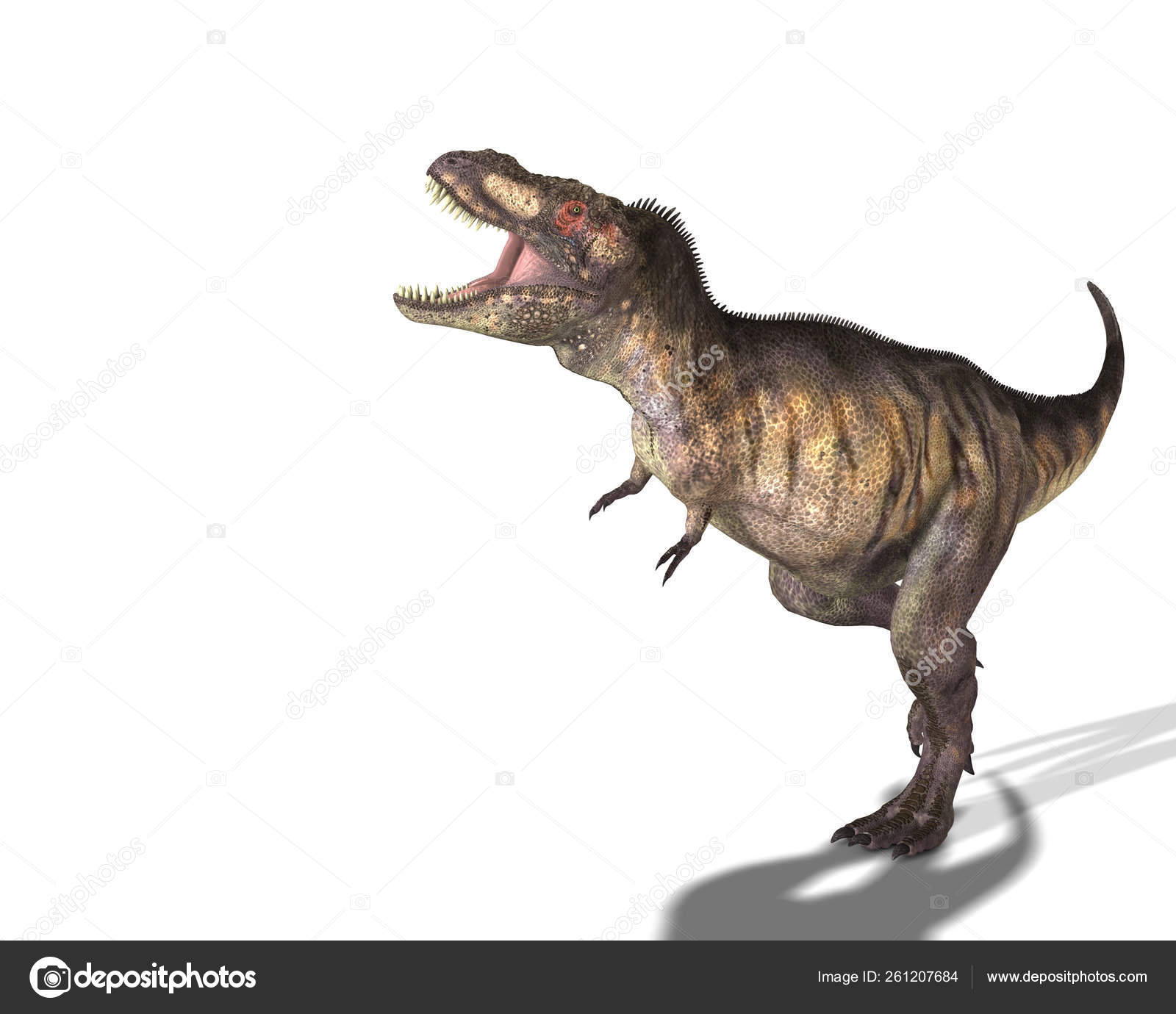 Menacing Tyrannosaurus Rex dinosaur Stock Photo - Alamy