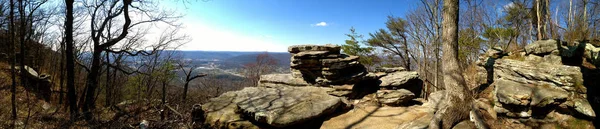 Lookout Mountain Panorama Daytime — Stock Photo, Image