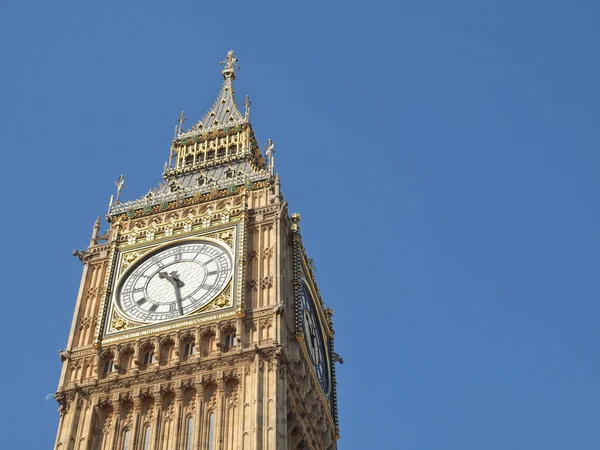 Big Ben Houses Parliament Westminster Palace Londra Architettura Gotica — Foto Stock