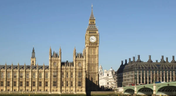 Big Ben Houses Parliament Westminster Palace Londen Verenigd Koninkrijk — Stockfoto