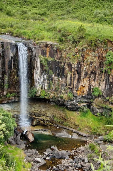 Sterkspruit Waterfall Kwazulu Natal Drakensberg Dél Afrikai Köztársaság — Stock Fotó