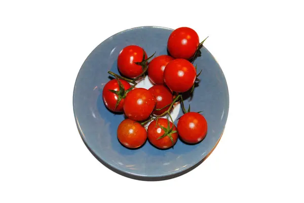 Prato Tomate Vermelho — Fotografia de Stock