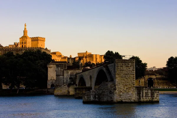 Uitzicht Avignon Provence Frankrijk — Stockfoto