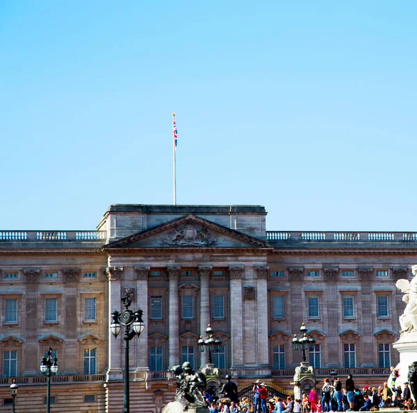 Marmo Statua Nella Città Vecchia Londra Inghilterra — Foto Stock