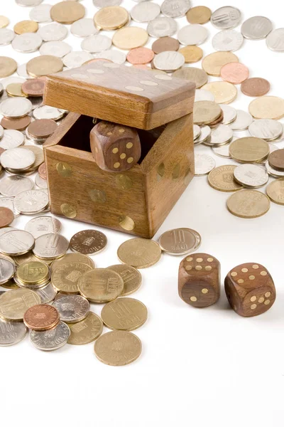 Pile Some Coins Close View — Stock Photo, Image