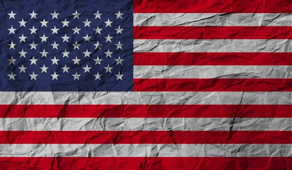 Flag Usa Old Texture Illustration — Stock Photo, Image