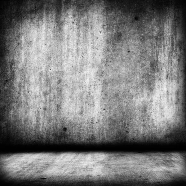 Black White Grunge Background Square Format — Stock Photo, Image