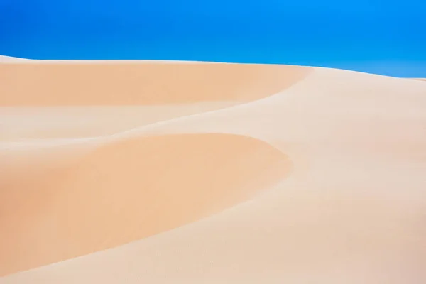 Dunas Arena Blanca Con Cielos Azules Mui Vietnam — Foto de Stock