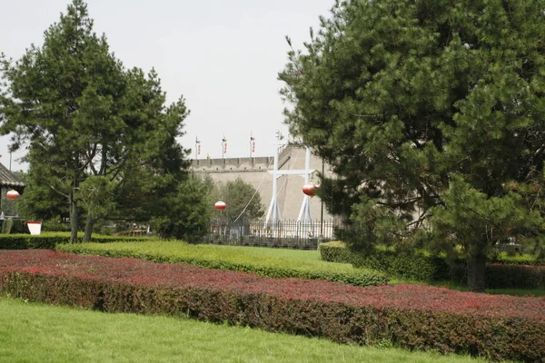 Centro Xian Drawbridge Bastioni — Foto Stock