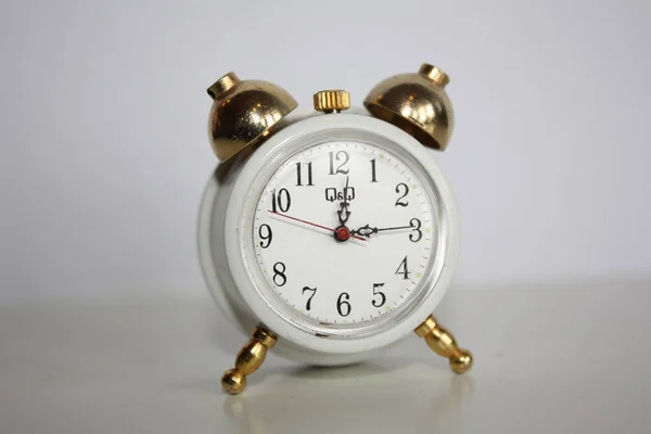 Gros Plan Horloge Miniature — Photo
