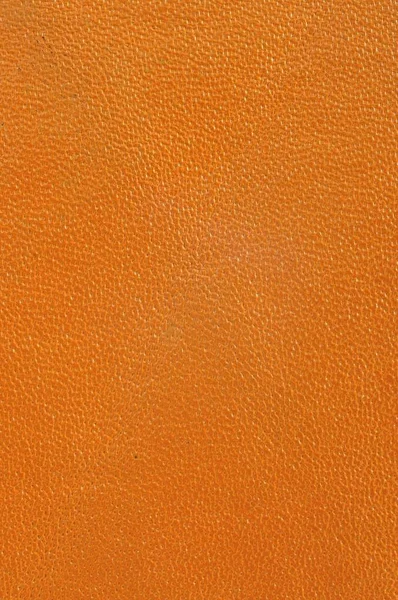 棕色或橙色皮革的特写纹理 用作背景 — 图库照片