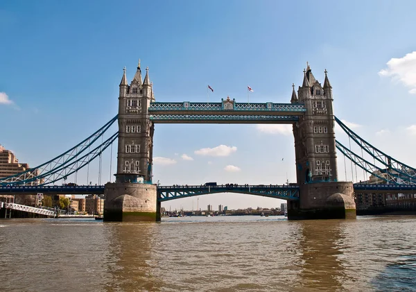 Berühmte Tower Bridge London Großbritannien — Stockfoto