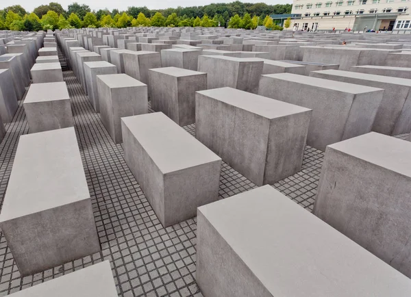 Berührendes Denkmal Berlin Zum Holocaust — Stockfoto