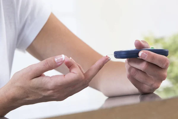 Pruebas Azúcar Alta Sangre — Foto de Stock