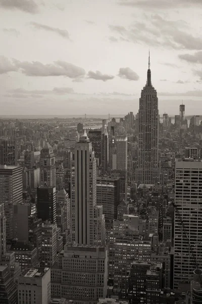 New York City Skyscrapers Sunset — Stock Photo, Image