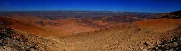 Panorama Delle Montagne Della Giordania Vicino Petra — Foto Stock