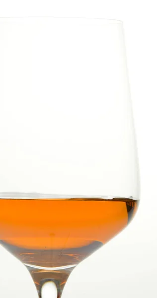 Wineglass Met Ros Wine Achtergrond Close — Stockfoto