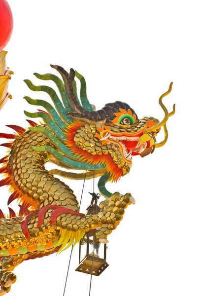 Patung Naga Gaya Cina — Stok Foto