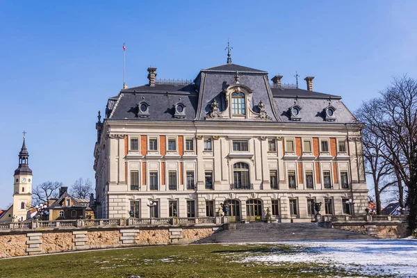 Château Pszczyna Région Silésie Pologne Construit Comme Château Xiiie Siècle — Photo