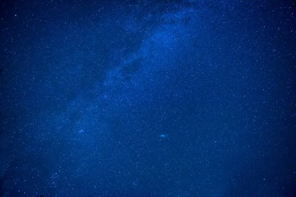 Блакитне Нічне Небо Багатьма Зірками Походження Космосу Чумацькому Шляху — стокове фото