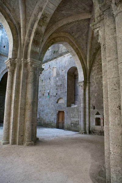 Abadía San Galgano Toscana Italia — Foto de Stock