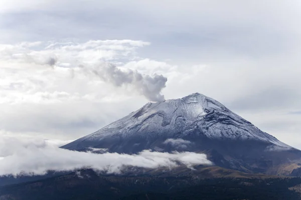 Volcán Popocatepetl México Verano —  Fotos de Stock