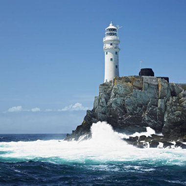 lighthouse, Fastnet Rock, County Cork, Ireland clipart