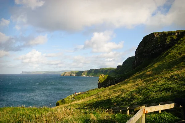 Paisagem Norte Irelands Causeway Costa — Fotografia de Stock