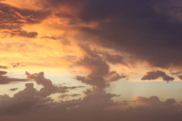Чудовий Краєвид Захід Сонця — стокове фото