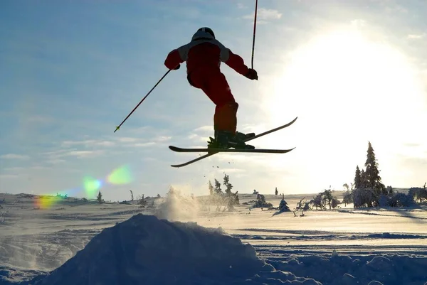 man ski jumping,  Trysil