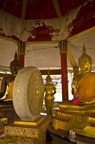 Een Deel Van Tempel Wat Phra Dat Doi Kong Mae — Stockfoto