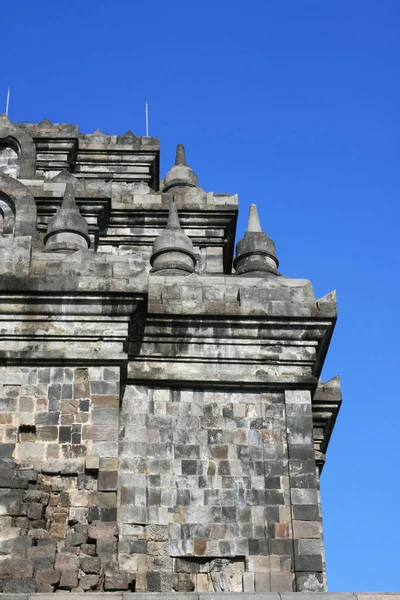 Viejo Templo Cerca Borobudur — Foto de Stock