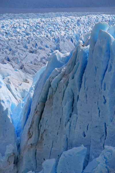 Льодовик Періто Морено Parque Nacional Los Glaciares Patagonia Argentina — стокове фото