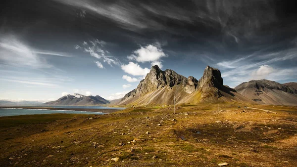 Krajobraz Motywem Lon Islandii — Zdjęcie stockowe