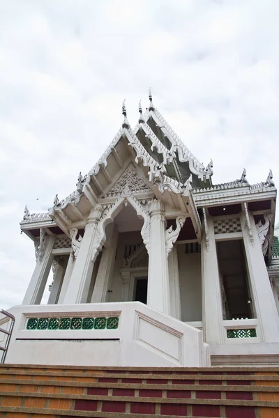 Thai Tempio Bianco Thailandia Tempio Thai Aperto Pubblico Chiunque Può — Foto Stock