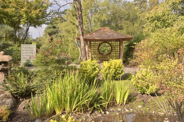 Japanese Garden Park Gresham Oregon — Stock Photo, Image